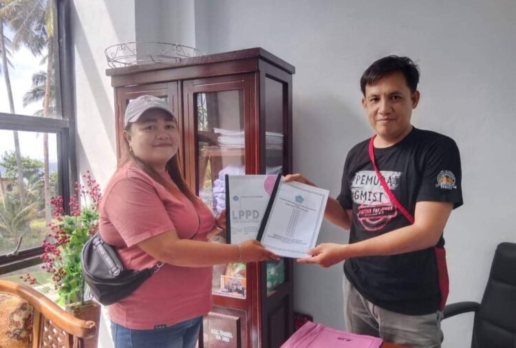 Serahkan LPPD dan LKPJ ke Kecamatan, Ini yang Diharapkan Kapitalau Batumawira