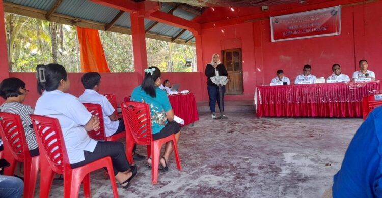 Ini Bukti Pemerintah Kampung Lesah Rende Beri Atensi Serius Terhadap Upaya Menekan Kasus Anak Stunting