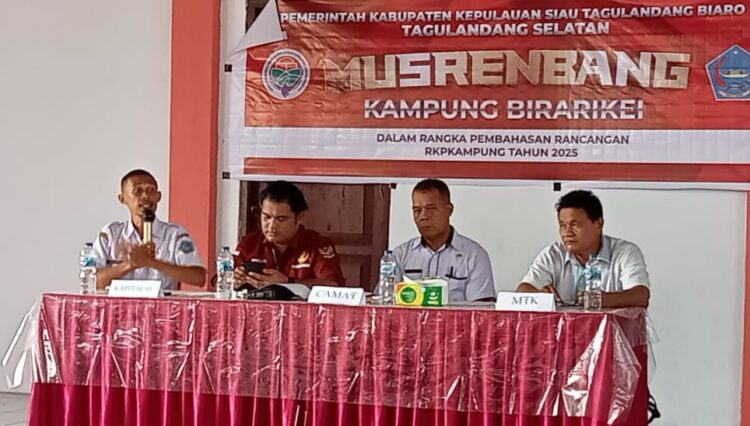 Pemerintah Kampung Birarikei akan Alokasikan Dana Kurang Lebih Setengah Miliar untuk Tunjang 2 Program ini