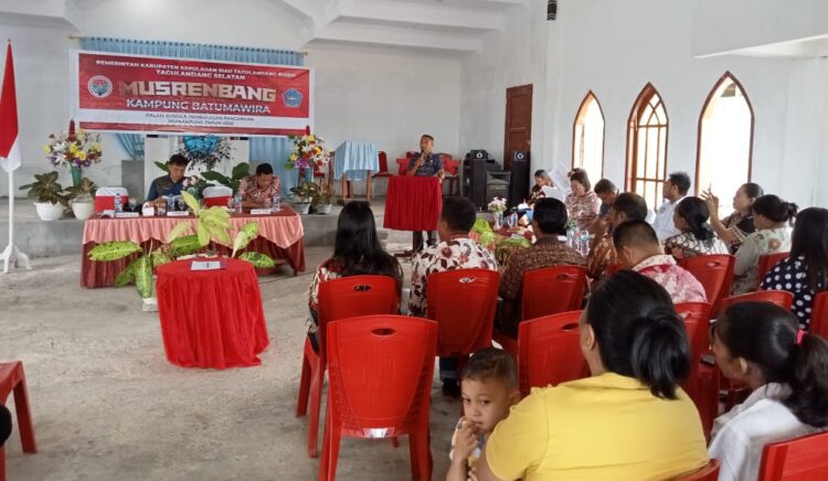 Anggaran Kurang Lebih Rp300 Juta Dialokasikan Kapitalau Nimbrot T Mulingka untuk Petani dan Nelayan