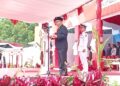 Usai Baca Teks Proklamasi, Ketua DPRD Beber Bukti Kabupaten Sitaro Tidak Kalah Jauh Dengan Daerah Lebih Dulu Otonom