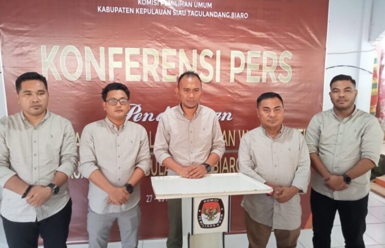 Kursi DL 1 C Belum Ada Peminat, Ini Kata Ketua KPU Sitaro Usai Tutup Pendaftaran Cabup-Cawabup Hari Pertama