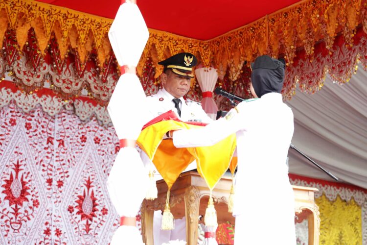 Abdullah Mokoginta Pimpin Upacara HUT RI ke-79 di Kotamobagu