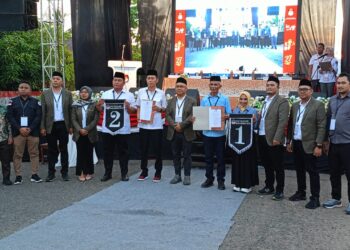 Bawaslu Bolsel Awasi Pengundian Nomor Urut Paslon Pilkada 2024