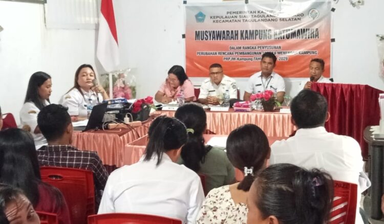 Gelar Muskam, Kapitalau Batumawira Nimbrot T Mulingka Minta Masukan Semua Elemen Masyarakat