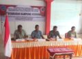 Dihadiri Camat Heron Manahampi, Pemerintah Kampung Kisihang Gelar Muskam Penyusunan Perubahan RPJM Tahun 2021-2024
