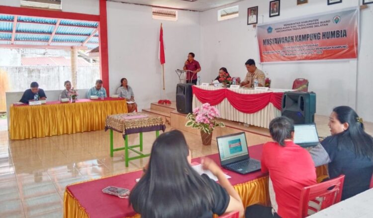 Tindaklanjuti Perubahan Periode Jabatan Kapitalau, Ini yang Dilakukan Pemerintah Kampung Humbia