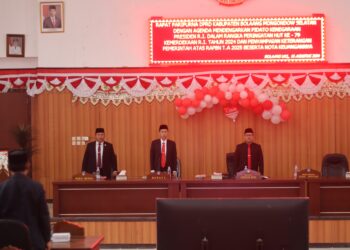DPRD Bolsel Gelar Paripurna Mendengar Pidato Kenegaraan