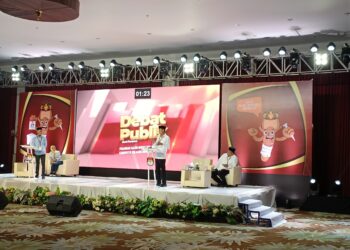 KPU Bolsel Sukses Gelar Debat Publik Pertama Pilkada 2024