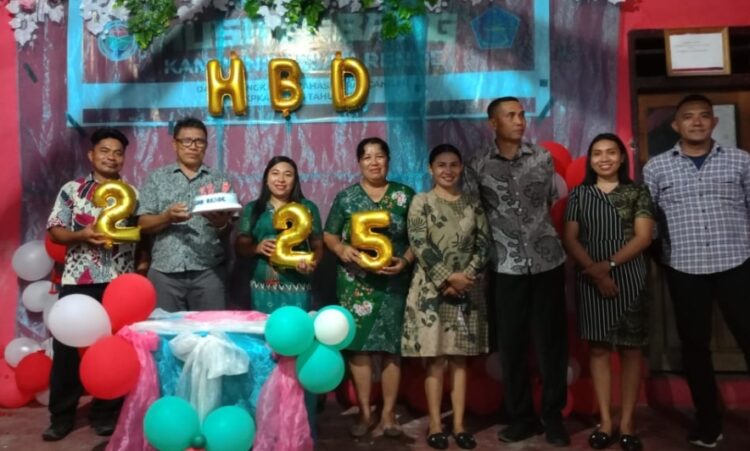 Maknai HUT ke-22 Kampung Lesah Rende, Camat Tagulandang Titip Pesan ini