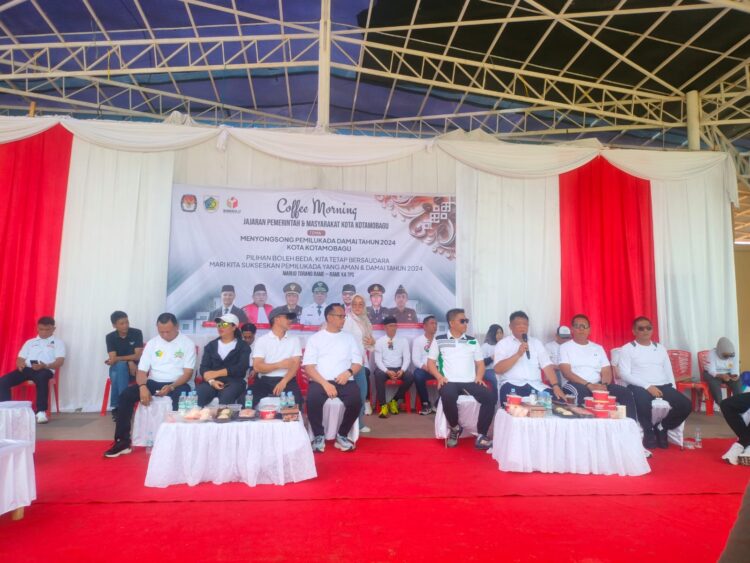 Coffe Morning Forkopimda Kotamobagu Bahas Politik Lokal