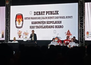 KPU Sitaro Gelar Debat Publik Kedua, Ini yang Diharapkan Stevanus Kaaro Lewat Kegiatan Tersebut
