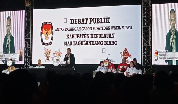 KPU Sitaro Gelar Debat Publik Kedua, Ini yang Diharapkan Stevanus Kaaro Lewat Kegiatan Tersebut