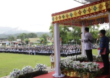 Kotamobagu Peringati Hari Guru Nasional dan HUT ke-79 PGRI serta HUT ke-53 KORPRI