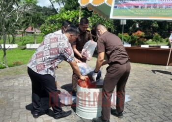 WADUH! Kasus Cabul Mendominasi Laporan Kegiatan Pemusnahan Babuk di Kejari Minut, Segini Jumlahnya