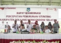 Pemkab Bolsel Perkuat Strategi Percepatan Penurunan Stunting Lewat Rakor