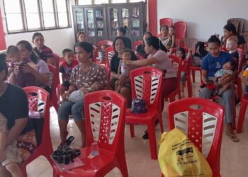 Siap Wujudkan Indonesia Emas, Pemerintah Kampung Kisihang Support Kegiatan Posyandu Balita