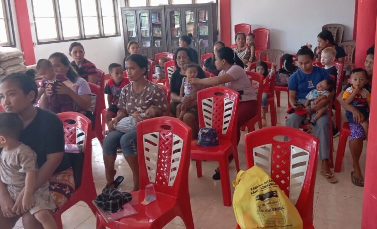 Siap Wujudkan Indonesia Emas, Pemerintah Kampung Kisihang Support Kegiatan Posyandu Balita