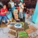 Dipimpin Langsung Kapitalau Rolly Madiro, Pemerintah Kampung Botto Salurkan Bantuan Kepada Pengungsi Gunung Api Ruang