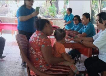 Kerja Sama Dengan Puskesmas Tagulandang, Pemerintah Kampung Botto Gelar Posyandu Balita dan Remaja