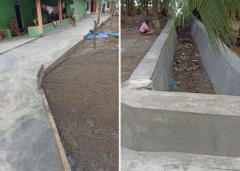 Pemerintah Kampung Kisihang Pacu Tiga Pekerjaan Fisik Jelang Akhir Tahun