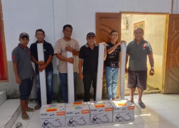Sejumlah Petani di Kampung Tulusan Terima Bantuan Mesin Paras, Ini Harapan Kapitalau Pdt Hibor Sawori