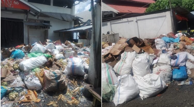 Pasar 66 Tagulandang Alih Fungsi Jadi TPA? Warga Keluhkan Bau Busuk yang Makin Menyengat