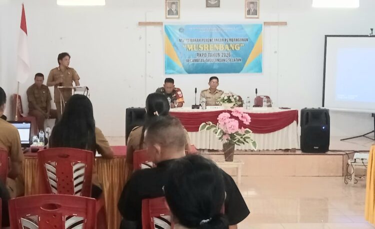 Kampung Humbia Tuan Rumah Musrenbang Kecamatan, Dihadiri Kepala Bapelitbangda dan Camat
