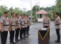 Polres Kepulauan Sitaro Gelar Serah Terima Jabatan, Ada Nama Eks Kapolsek Tagulandang
