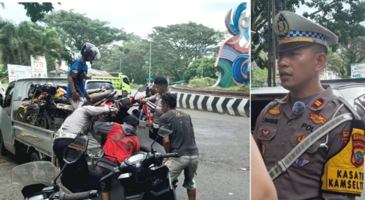 Satlantas Polres Minut Sudah Tindak 180 Pelanggaran Dalam Kegiatan Operasi Keselamatan Samrat 2025