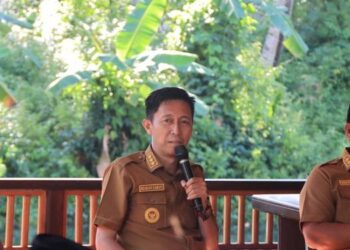 Ngantor Perdana, Bupati dan Wabup Bolsel Kumpulkan Pimpinan OPD Bahas Hal ini