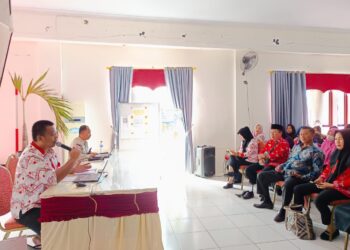 Disdikbud Bolsel Rapat Bersama Kepsek Bahas SIPLah
