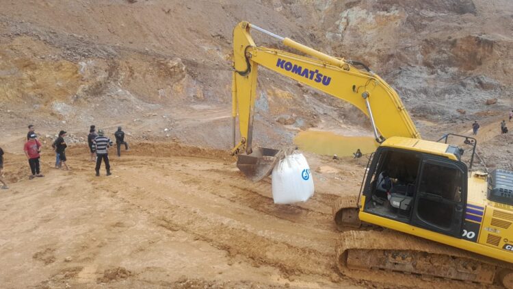 Tambang Ilegal di Kilo 12 Bolsel Bandel, Kunu Makalalag Diduga Kini Gandeng Pihak Lain