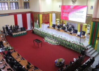 DPRD Bolmong Gelar Rapat Paripurna Sertijab Bupati dan Wabup Periode 2025-2030
