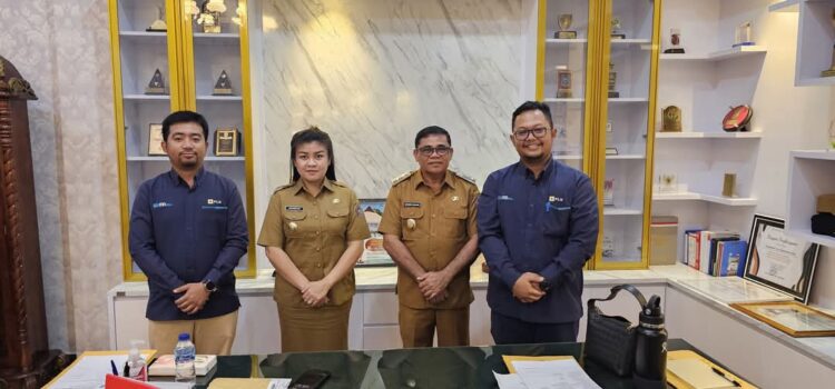 Bupati Chyntia I Kalangit Terima Kunjungan Kepala ULP PLN Siau