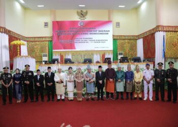 DPRD Rapat Paripurna Istimewa Peringati HUT ke-71 Kabupaten Bolmong