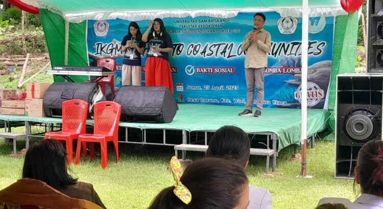RSGM UNSRAT Edukasi Ratusan Warga di Kecamatan Wori
