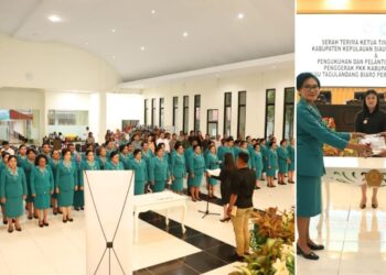 Bupati CHIKA Lantik Pengurus PKK Kabupaten Sitaro Periode 2024-2029, Ini Pesannya