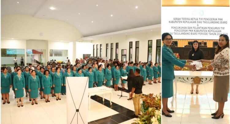 Bupati CHIKA Lantik Pengurus PKK Kabupaten Sitaro Periode 2024-2029, Ini Pesannya