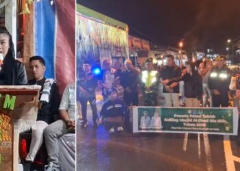 Lepas Pawai Takbiran, Ini Pesan Penting Bupati Chyntia Ingrid Kalangit