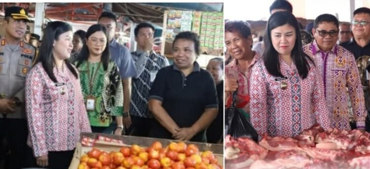 CINTA-HERO Blusukan ke Pasar Ulu, Stok dan Harga Bapok Dipastikan Aman