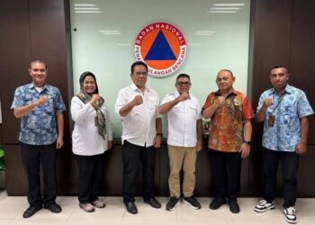 TERBARU! Ini Hasil Pertemuan Wabup Sitaro Dengan BNPB Terkait Penyaluran Bantuan