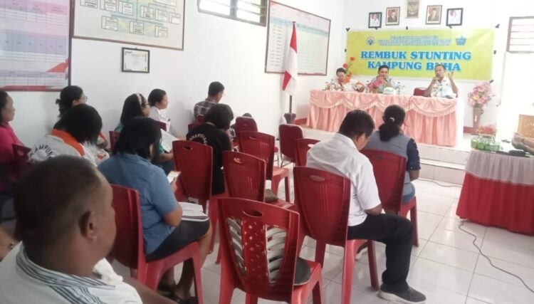 Pemerintah Kampung Buha Siapkan 6 Paket Layanan untuk Cegah Stunting