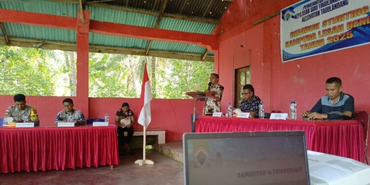 Pemerintah Kampung Lesah Rende Gelar Rembuk Stunting, Tegaskan Komitmen Cegah Kasus Baru