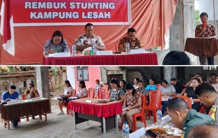 Kenakalan Remaja Masuk Atensi Pemerintah Kampung Lesah Dalam Kegiatan Rembuk Stunting