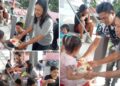 Cegah Stunting, Kampung Barangka Pehe Salurkan Makanan Bergizi dan Susu untuk Balita