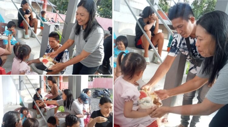 Cegah Stunting, Kampung Barangka Pehe Salurkan Makanan Bergizi dan Susu untuk Balita