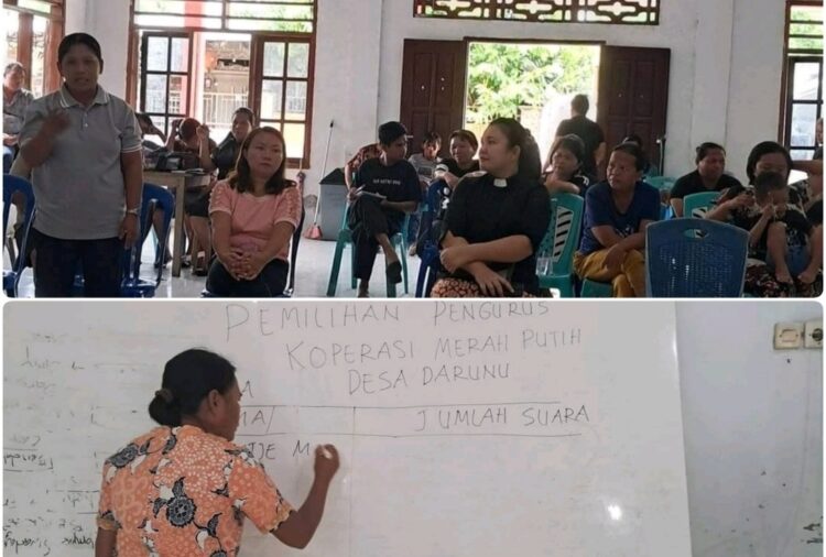 Masyarakat Desa Wisata Darunu Antusias Sambut Pembentukan Pengurus Koperasi Merah Putih