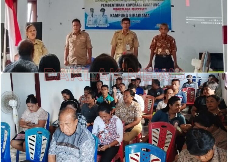 Pengurus Kopdes Merah Putih Kampung Birakiama Terbentuk, Camat Heron: Jaga Integritas