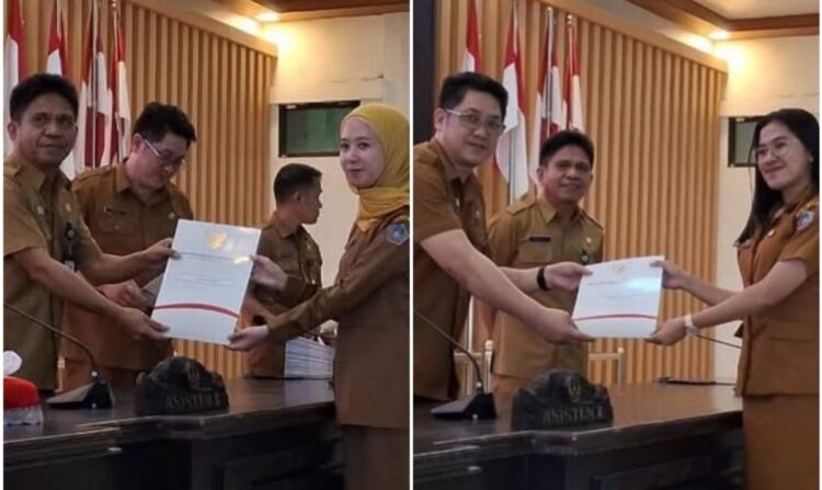 87 CPNS Kabupaten Sitaro yang Terima SK Didominasi Tenaga Kesehatan, Ini Pesan Bupati Chyntia I Kalangit